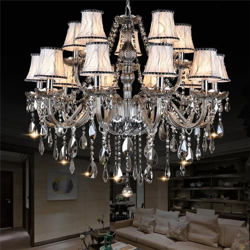 الثريات كبيانات معمارية: اختيار التصميم المناسب لكل غرفة