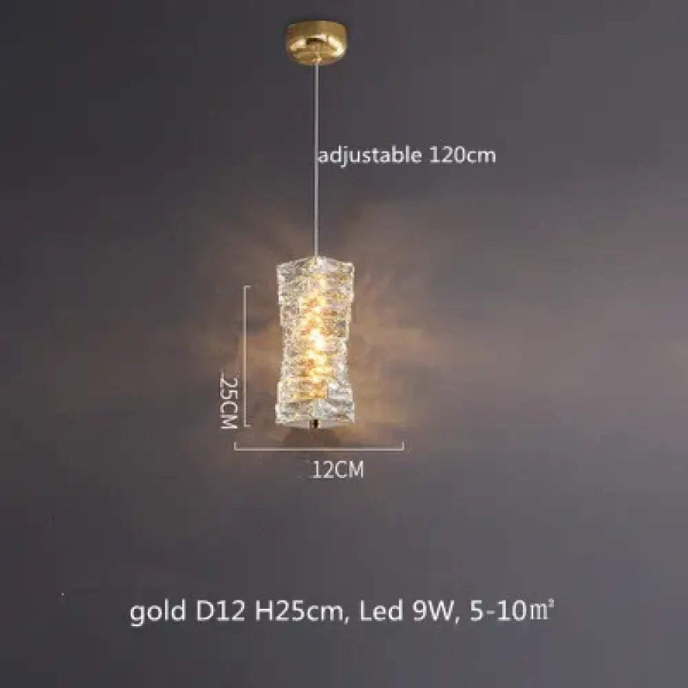 Sophisticated Crystal LED Pendant Lights - Dimmable, Ideal for Living and Dining Rooms - Luxurious Ring Design - DecorGlobe