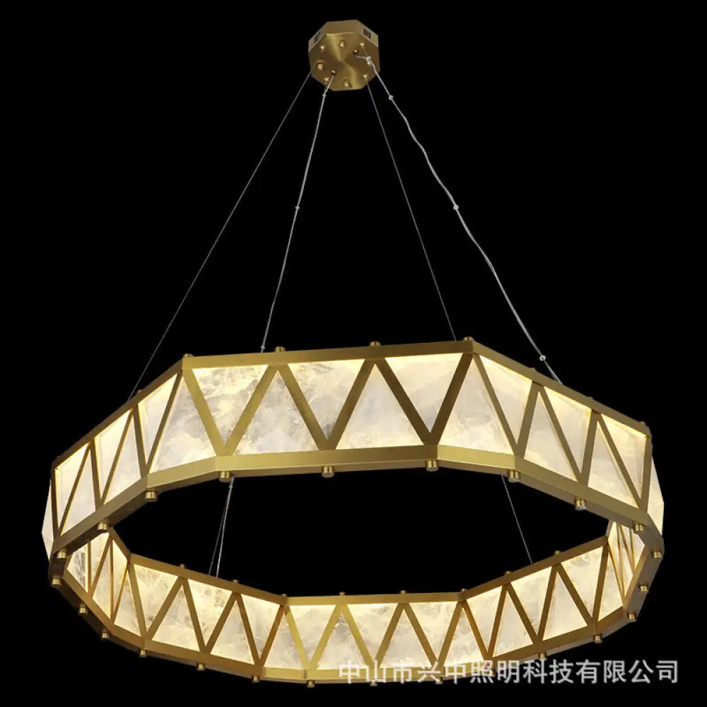 Designer Crystal Chandelier for Living Room & Bedroom D105cm
