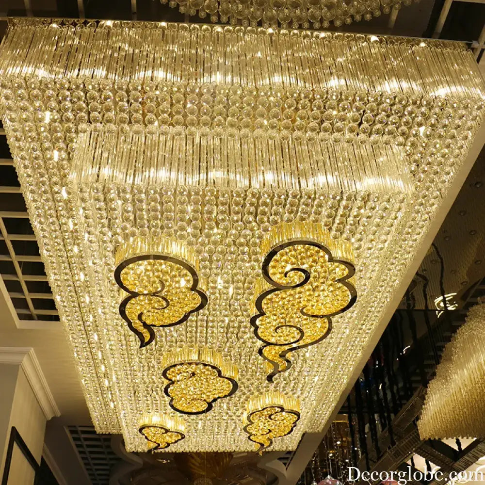 Genevieve Custom Build European Square Crystal Chandelier custom / custom / Custom|Modern Chandelier