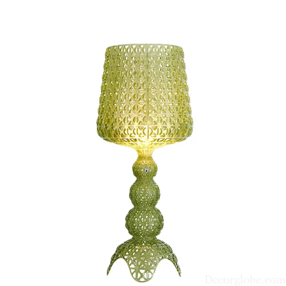Italian Minimalist Living Room Hotel Decoration Nordic Modern Bedroom Study Hollow Wine Glass Table Lamp Atmosphere Lamp