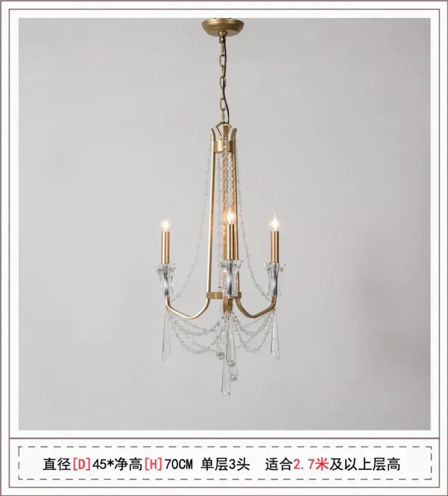 Nordic Style Crystal Chandelier Lighting - Elegance for Your Living Room Ceiling with French Inspired Large Chandeliers, Modern Staircase Lustre Cristal LED Lamp - DecorGlobe