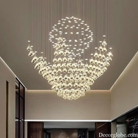 Luxury Crystal Chandelier - Elegance and Opulence for Home Decoration - DecorGlobe
