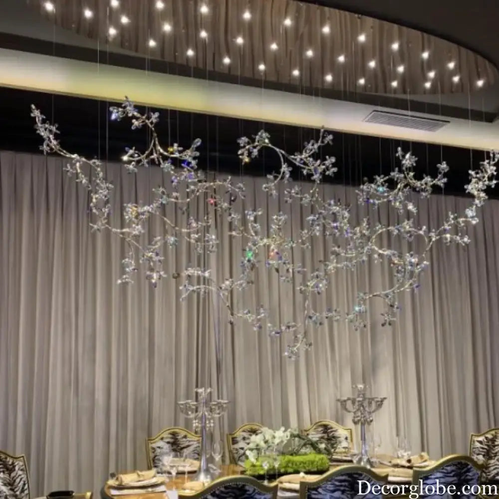 Luxury LED Rotating Crystal Chandelier – Modern Villa &amp; Hotel Statement Lighting 50 / 1 Bulb / Golden|luxury Chandelier