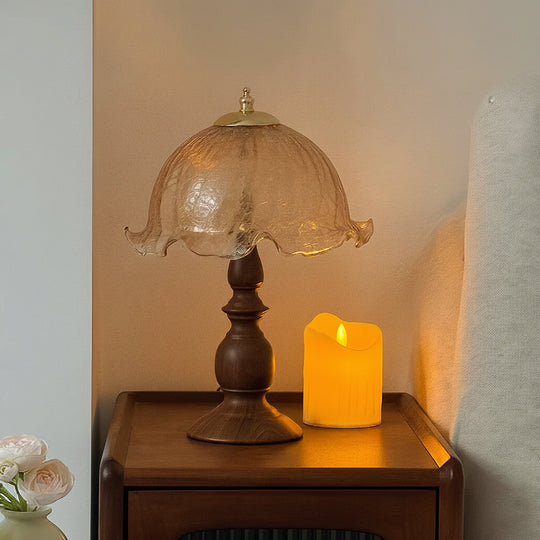 French Retro Middle Ancient Table Lamp Bedroom Bedside Lamp Advanced Sense American Style New Chinese Style Master