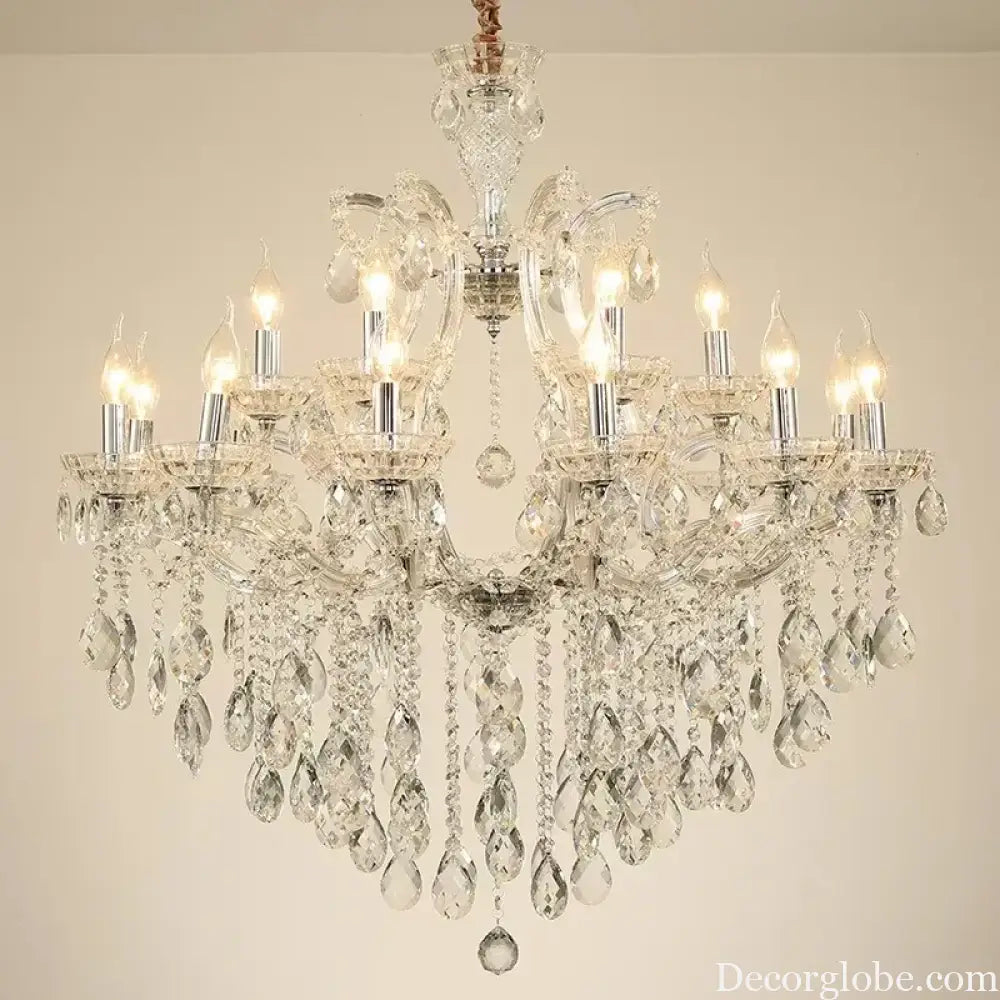 Nordic Restaurant Chandelier Lighting Classic Living Room Crystal Pendant Light Modern Household Hanging Light Hall