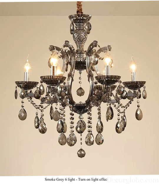 Nordic Restaurant Chandelier Lighting Classic Living Room Crystal Pendant Light Modern Household Hanging Light Hall