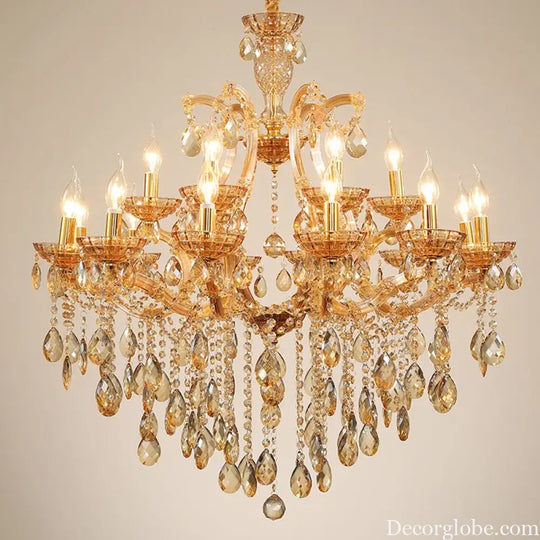Nordic Restaurant Chandelier Lighting Classic Living Room Crystal Pendant Light Modern Household Hanging Light Hall