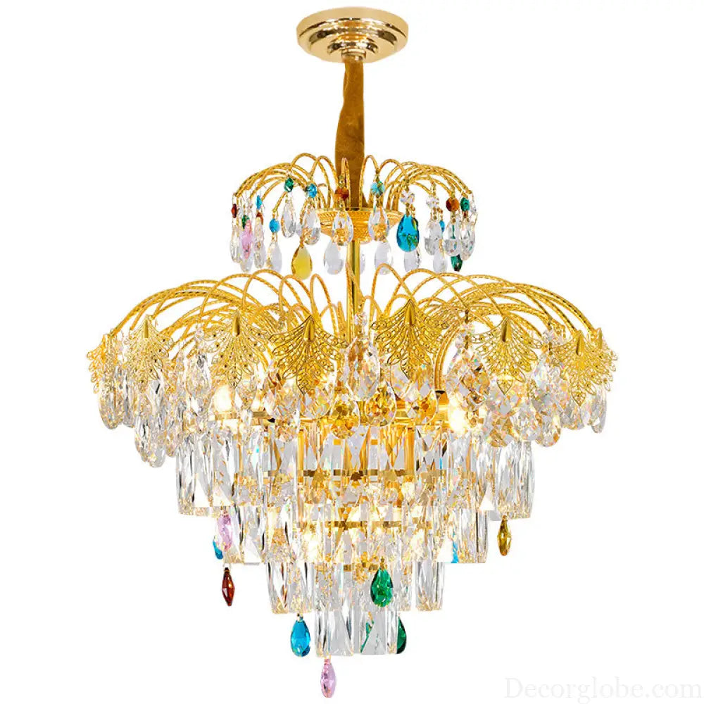 French Crystal Branch Chandelier for Bedroom &amp; Corridor