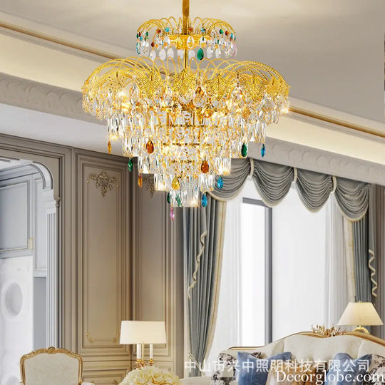 French Crystal Branch Chandelier for Bedroom &amp; Corridor