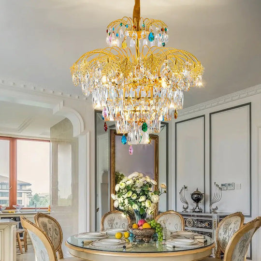 French Crystal Branch Chandelier for Bedroom &amp; Corridor