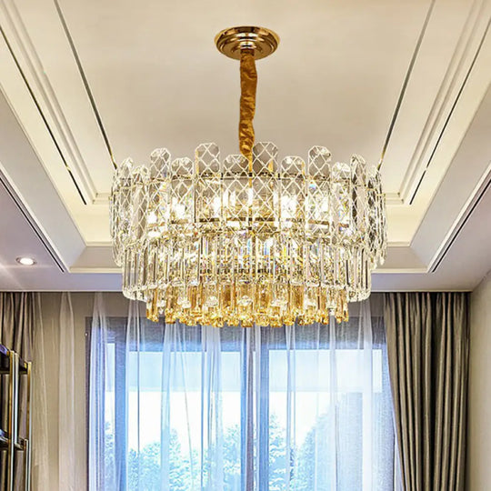 Adalyn: The Celestial Square Pendant Chandelier - DecorGlobe