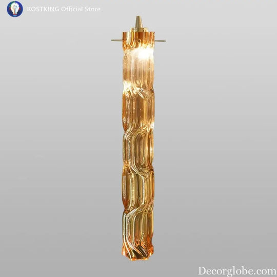 Art Design Spiral Staircase Crystal Chandelier LuxuriousHigh-CeilingDuplex Floor-To-Ceiling Living Room Crystal Large
